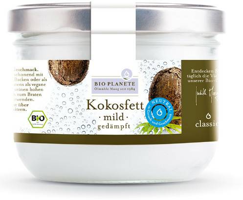 Bio Planète Bio Kokosfett mild gedämpft Bio Planète Bio Kokosfett mild gedämpft950ml