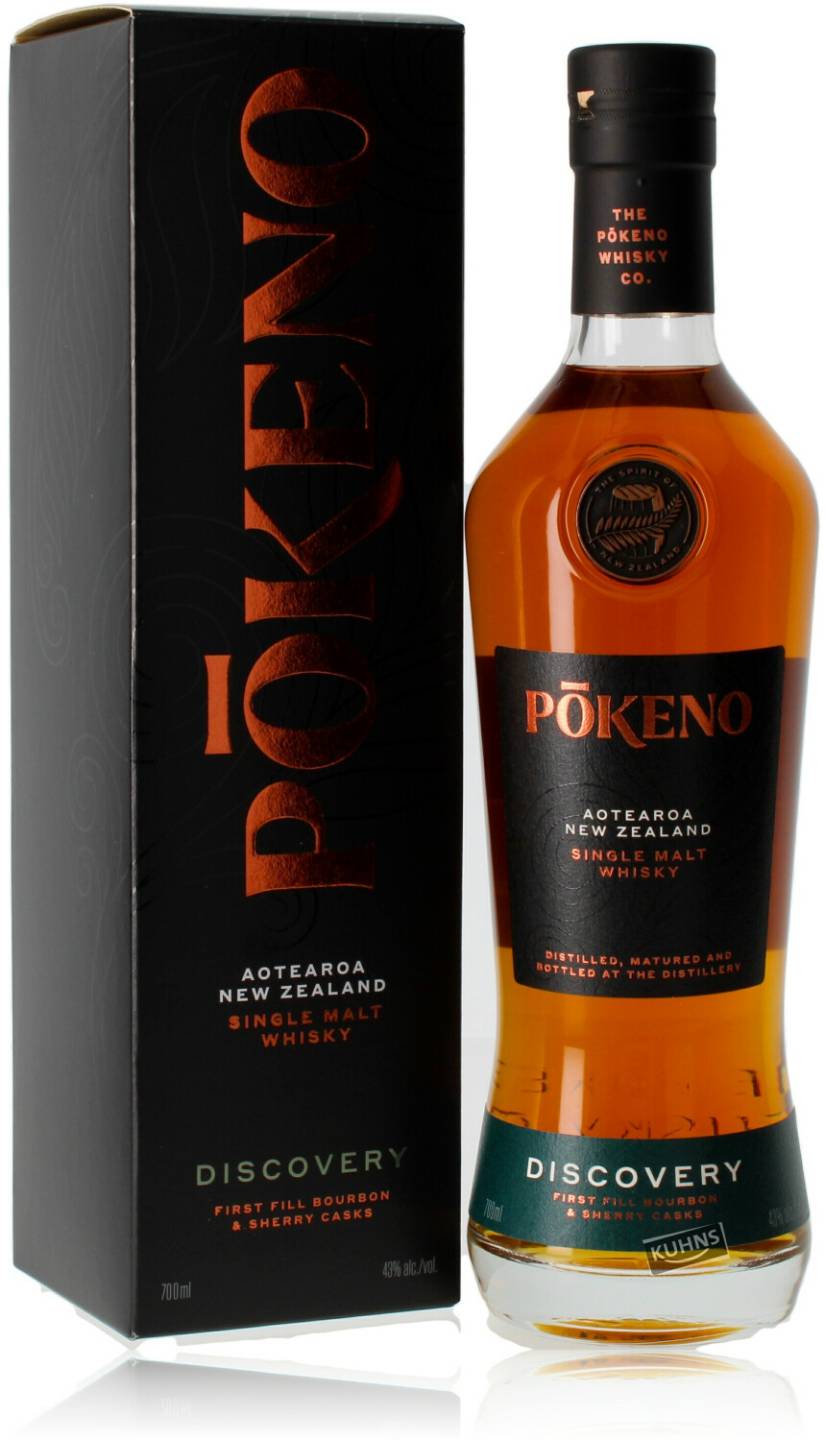 Whisky Pokeno Discovery Single Malt Whisky 0,7l 43%