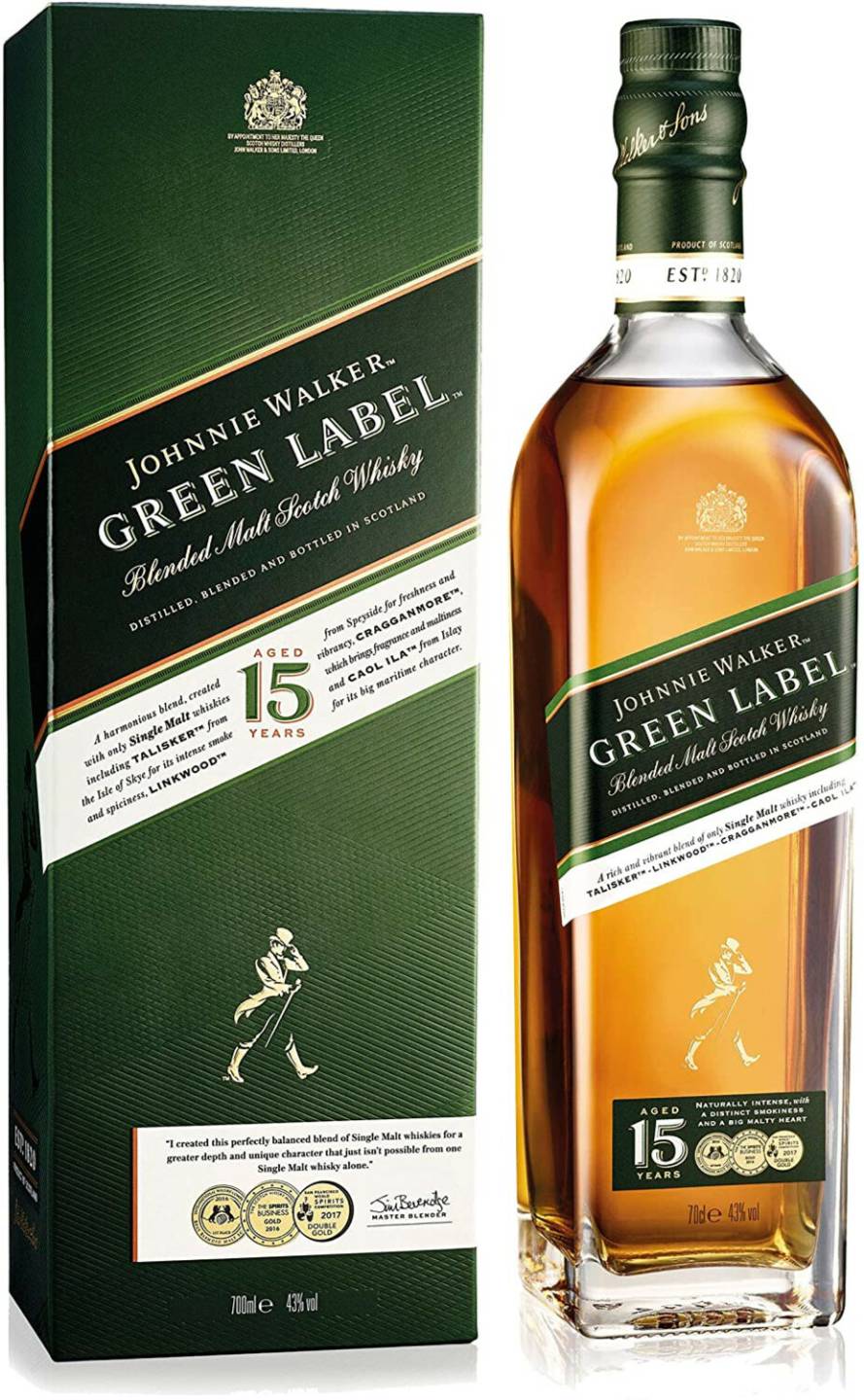 Johnnie Walker Green Label 43%0,7l Whisky