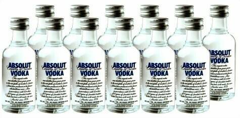 Absolut 40x0,05l Wodka