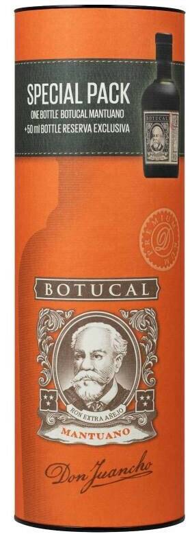 Botucal Mantuano 40%0,7l + Ron Botucal Reserva 0,05l Geschenkset Rum