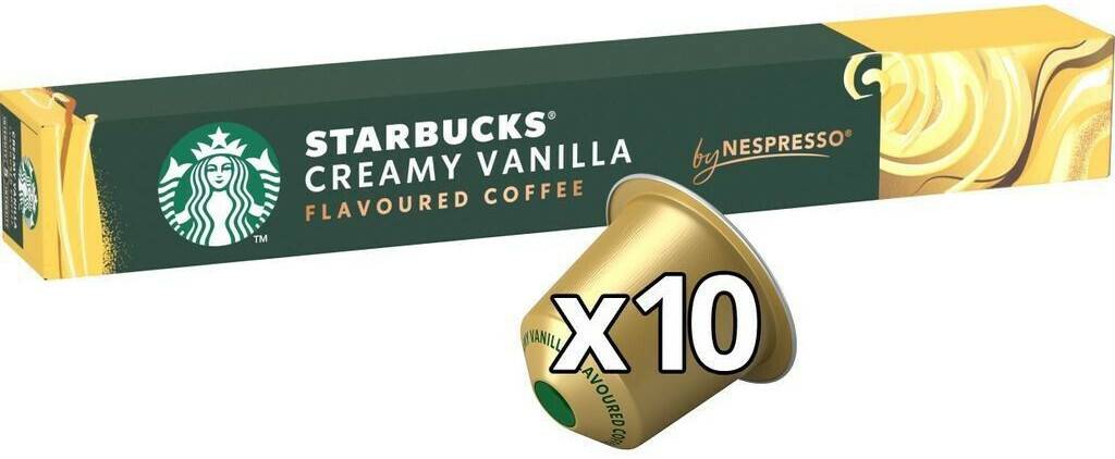 Starbucks Creamy Vanilla Nespresso12 x 10 Kapseln Starbucks Creamy Vanilla Nespresso