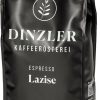 Dinzler Kaffeerösterei Espresso Lazise ganze Bohne (1kg) Kaffee & Espresso