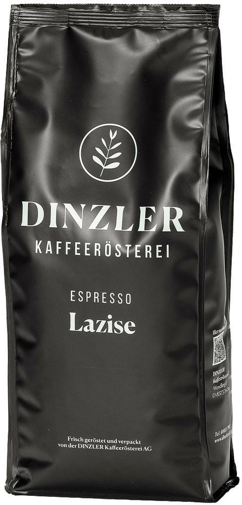 Dinzler Kaffeerösterei Espresso Lazise ganze Bohne (1kg) Kaffee & Espresso