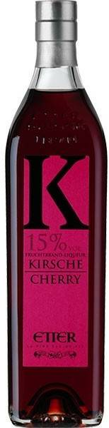 Liköre Etter Kirsche - Kirschlikör mit echtem Frucht 15 % vol. 0,35l