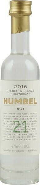 Spirituosen & Schnaps Humbel Nr. 21 Gelber Williams 0,1l