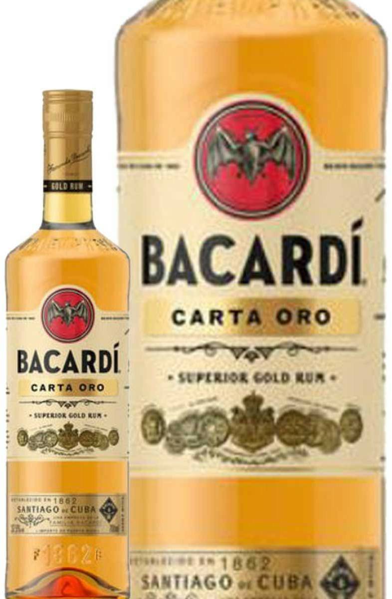 Bacardí Carta Oro 0,7 L 37,5% Rum