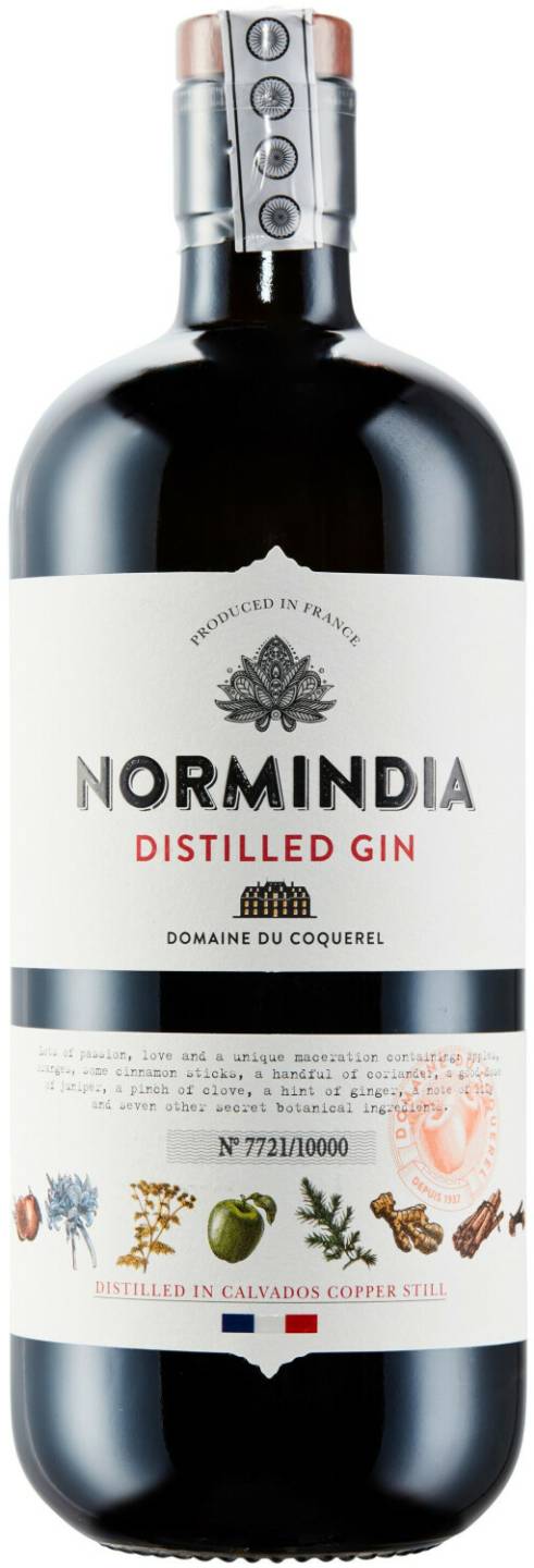 Normindia Distilled Gin 41,4% 0,7l Gin