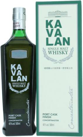 Whisky Kavalan Concertmaster 40%0,5l