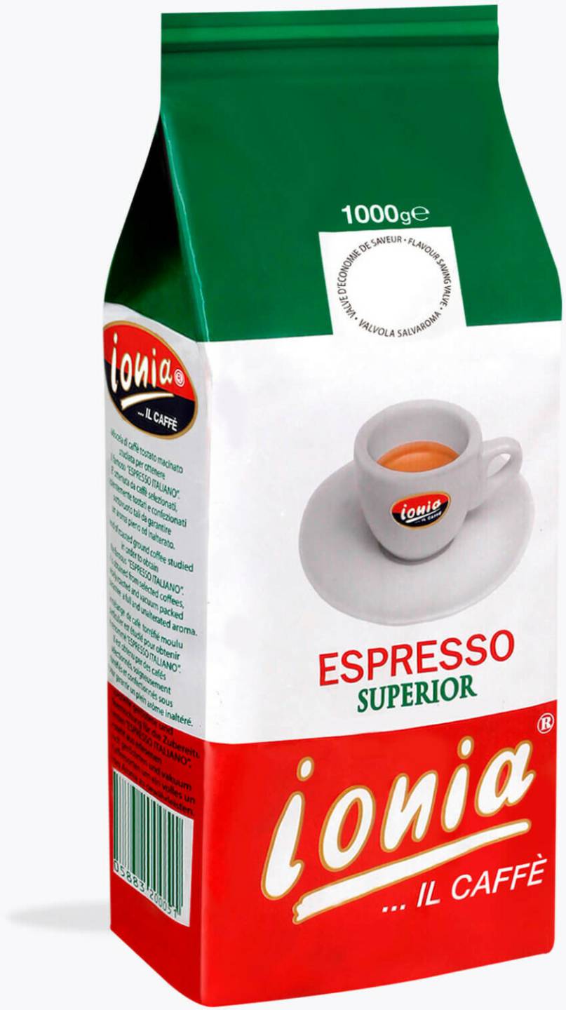 Ionia Espresso Superior Bohnen 1kg Kaffee & Espresso