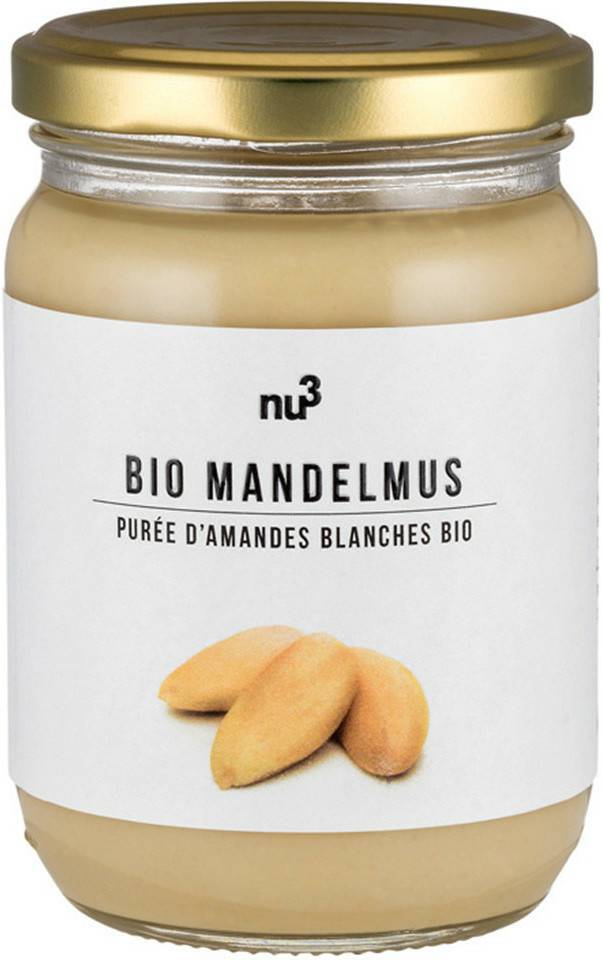 nu3 Bio Mandelmus weiß Paste250g nu3 Bio Mandelmus weiß Paste