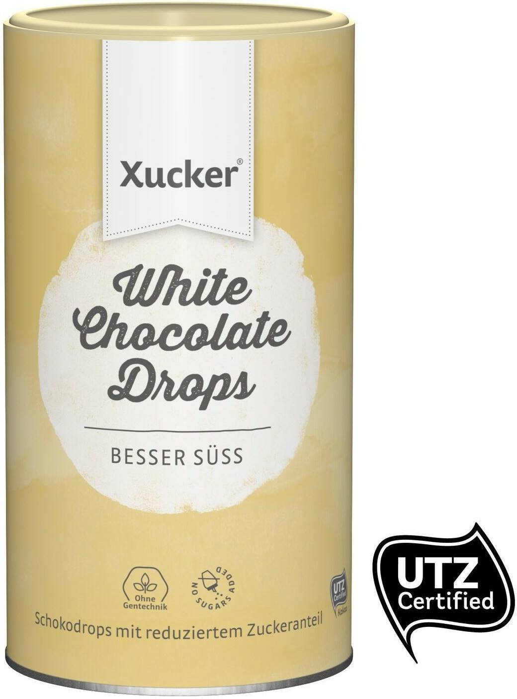 Xucker White Chocolate Drops (750g) Schokolade