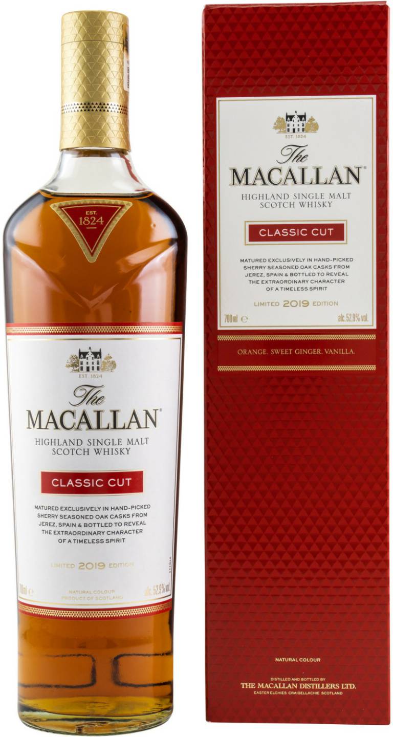 Whisky The Macallan Classic Cut 2019 Limited Edition 0,7l 52,9%