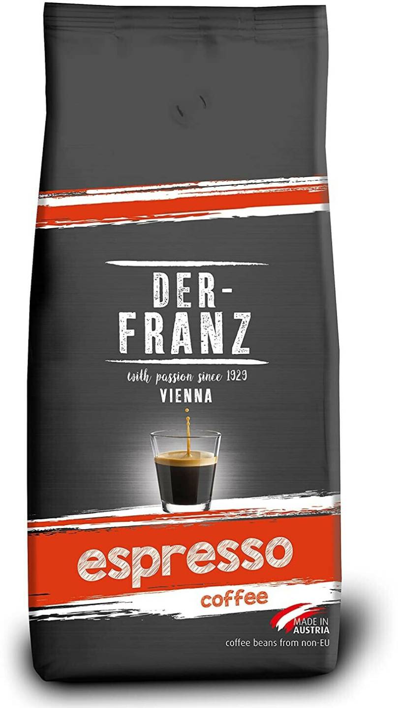 Der-Franz Espresso ganze Bohne (1kg) Kaffee & Espresso