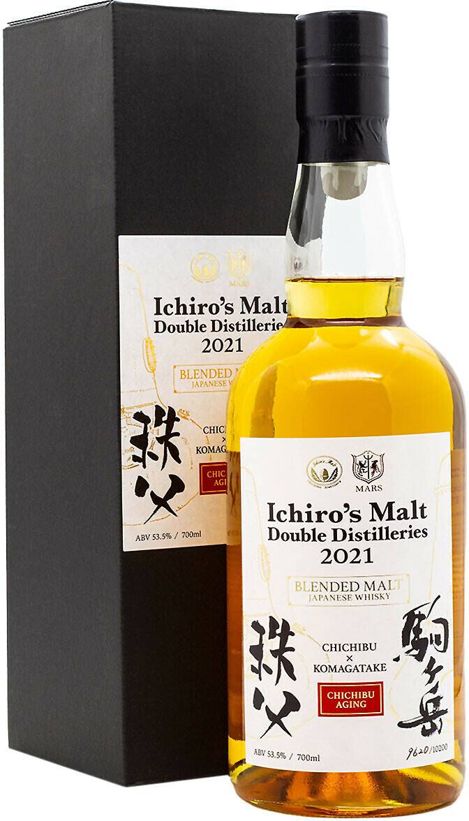 Ichiro's Malt Chichibu x Komagatake Double Distilleries 2021 Blended Malt Japanese Whisky 0,7l 53,5% Whisky