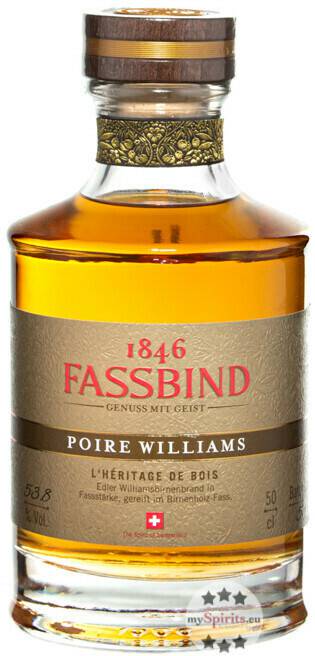 Fassbind Poire Williams L' Heritage de Bois 53,8% 0,5l Spirituosen & Schnaps