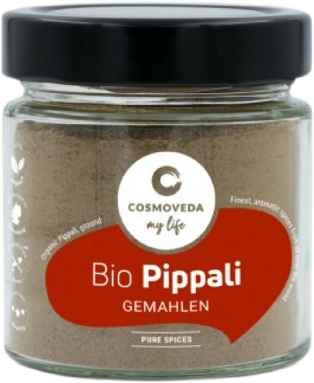 Kräuter & Gewürze Cosmoveda Pippali gemahlen Bio (100g)