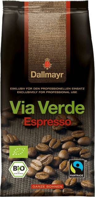 Kaffee & Espresso Dallmayr Via Verde Espresso (1000g)