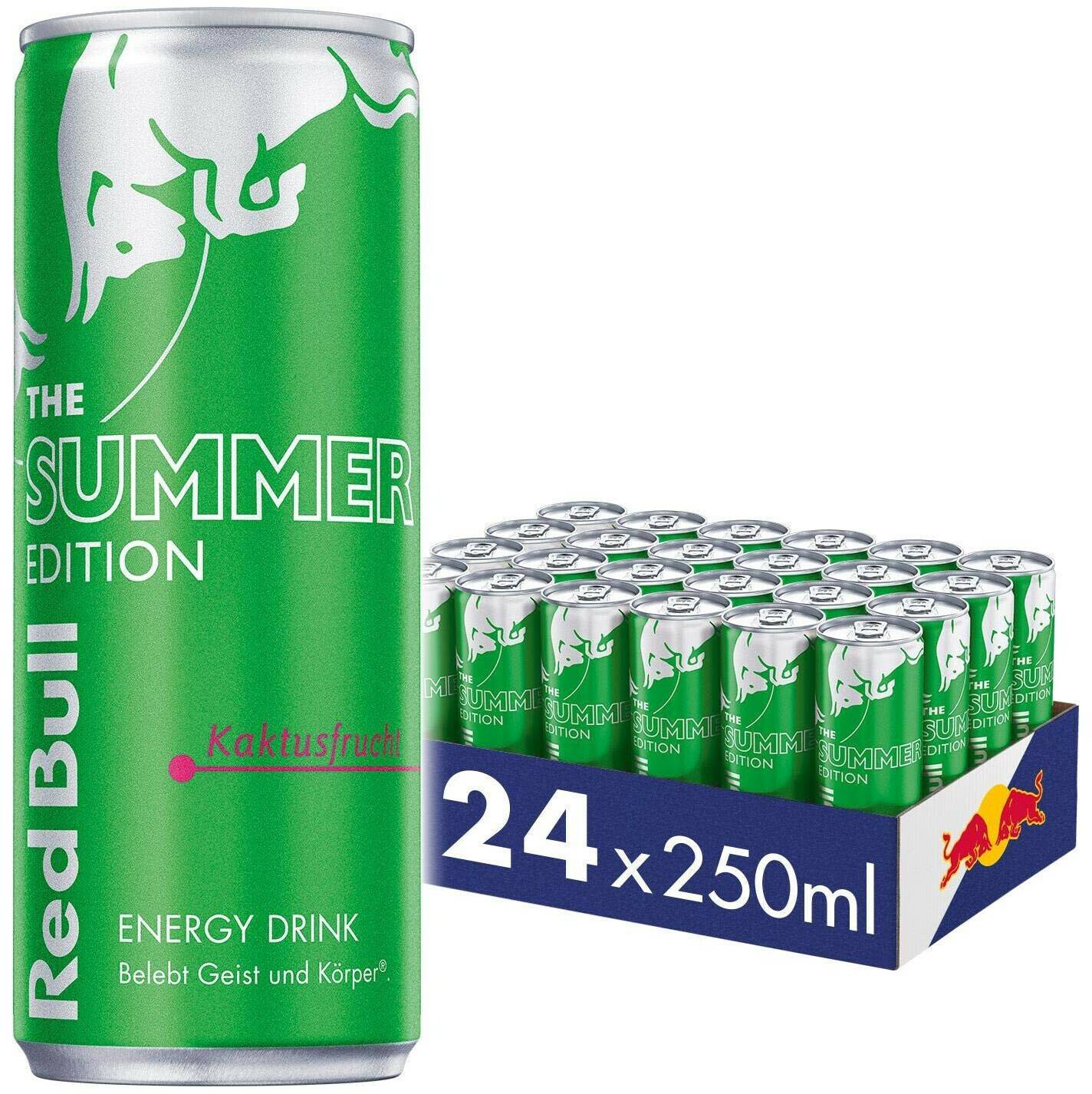 Red Bull KaktusfruchtGreen Edition Kaktusfrucht 24x0,25l Energy Drinks