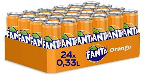 Fanta OrangeDose 24x0,33l Softdrinks