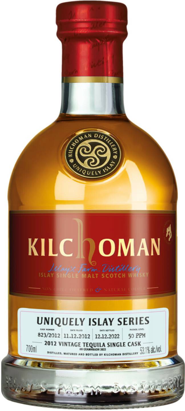 Kilchoman An Geamhradh 2012/2022 Uniquely Islay Series Islay Single Malt Scotch Whisky 0,7l 53,1% Whisky