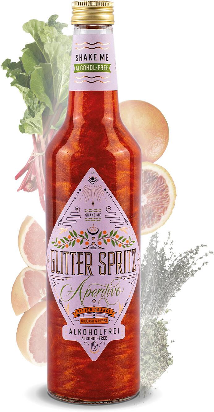 Craft Circus Glitter Spritz Aperitivo alkoholfrei 0,7l Spirituosen & Schnaps