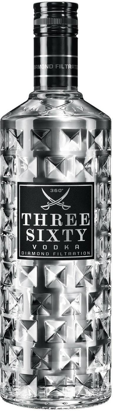 Wodka Three Sixty 37,5%0,7l