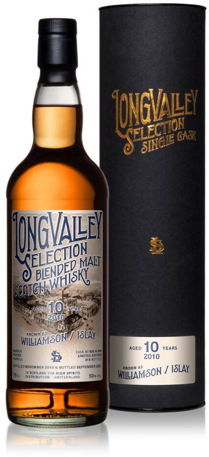 Langatun Williamson 10 Jahre 2010/ 2021 0,7l 50% Whisky