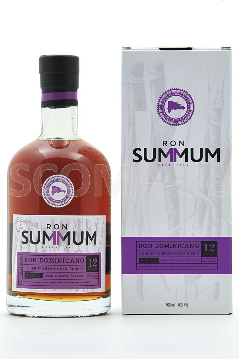 Oliver's Summum 12 Jahre Sherry Cream Cask Finish 40% 0,7l Rum