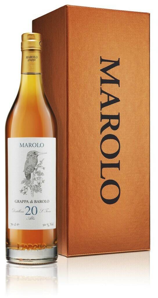 Marolo Grappa Barolo 20 Anni 0,7l 50% Spirituosen & Schnaps