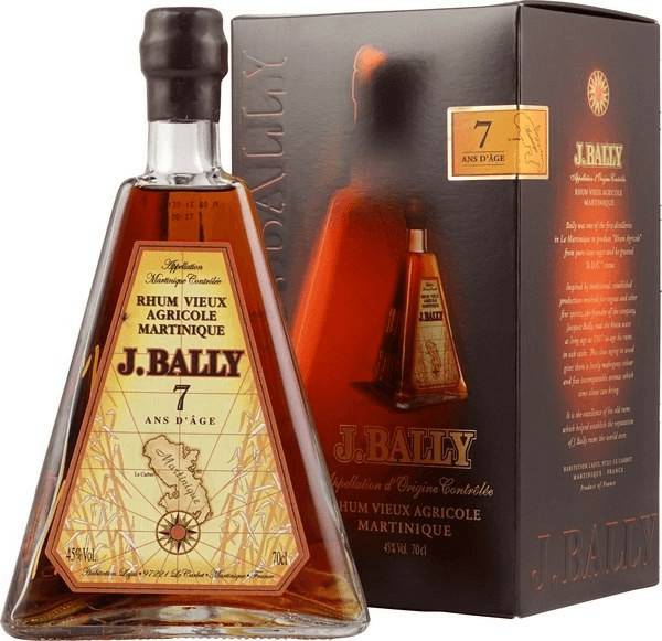 Rhum Vieux Agricole Martinique 7 Jahre 0,7l 45% Rum