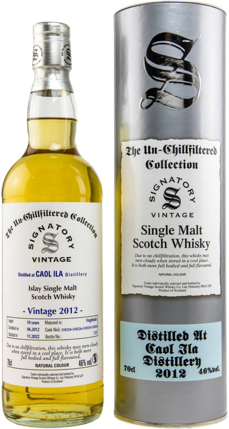 Signatory Vintage 10 Years Un-Chillfiltered Collection 2012/2023 0,7l 46% Whisky