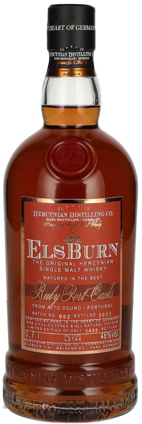 Elsburn Ruby Port Casks Single Malt Whisky Batch No. 002 0,7l 46% Whisky