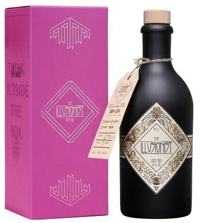 The Illusionist Dry Gin 45%0,5l 45% Pink is Love Geschenkset Gin