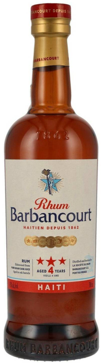 Rum Barbancourt 4 Jahre 0,7l 43%