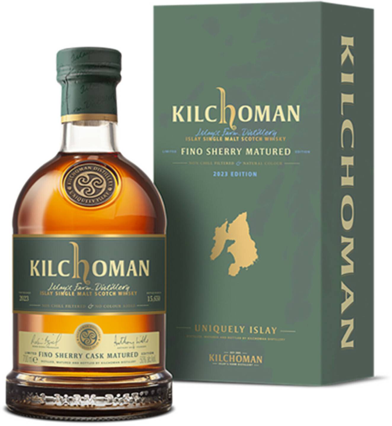 Whisky Kilchoman Sherry Cask 2023 Release Islay Single Malt Schotch Whisky 0,7l 50%