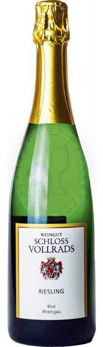 Schloss Vollrads Riesling Sekt Brut Rheingau Sekt 0,75l Champagner, Sekt & Prosecco