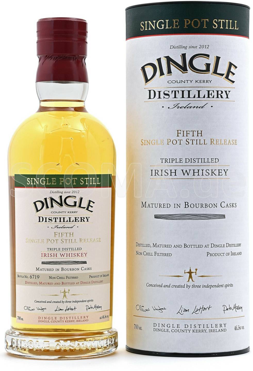 Whisky Dingle Pot Still Release #5 Bourbon Cask 0,7l 46,5%