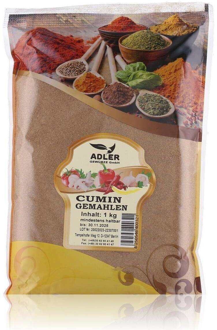 Adler Gewürze Cumin gemahlen (1000g) Kräuter & Gewürze