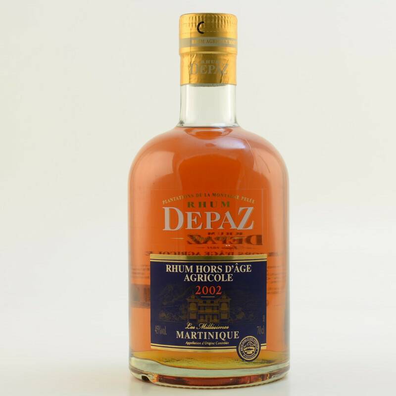 Rum Depaz Rhum Millesime 2002 45% 0,7l