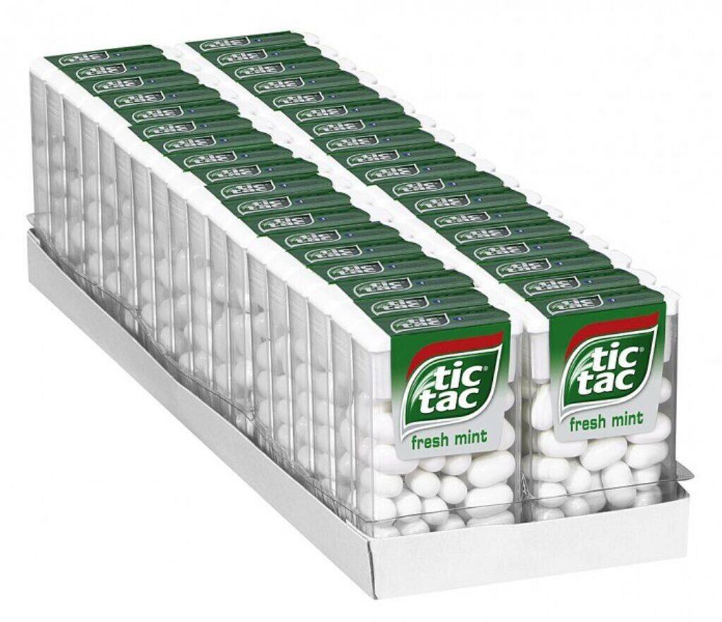 Süßigkeiten TicTac fresh mint (36 x 18g)