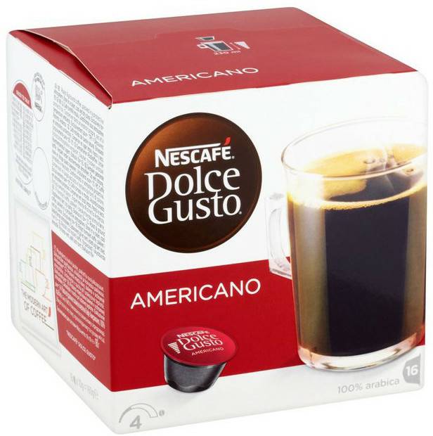 Nescafé Dolce Gusto Caffè Americano (16 Port.) Kaffeekapseln & Pads