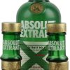 Wodka Absolut Extrakt 0,7 Liter 35 % Vol. mit 4 Shot Gläsern