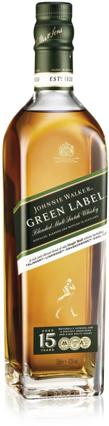 Johnnie Walker Green Label 43%0,7l Whisky