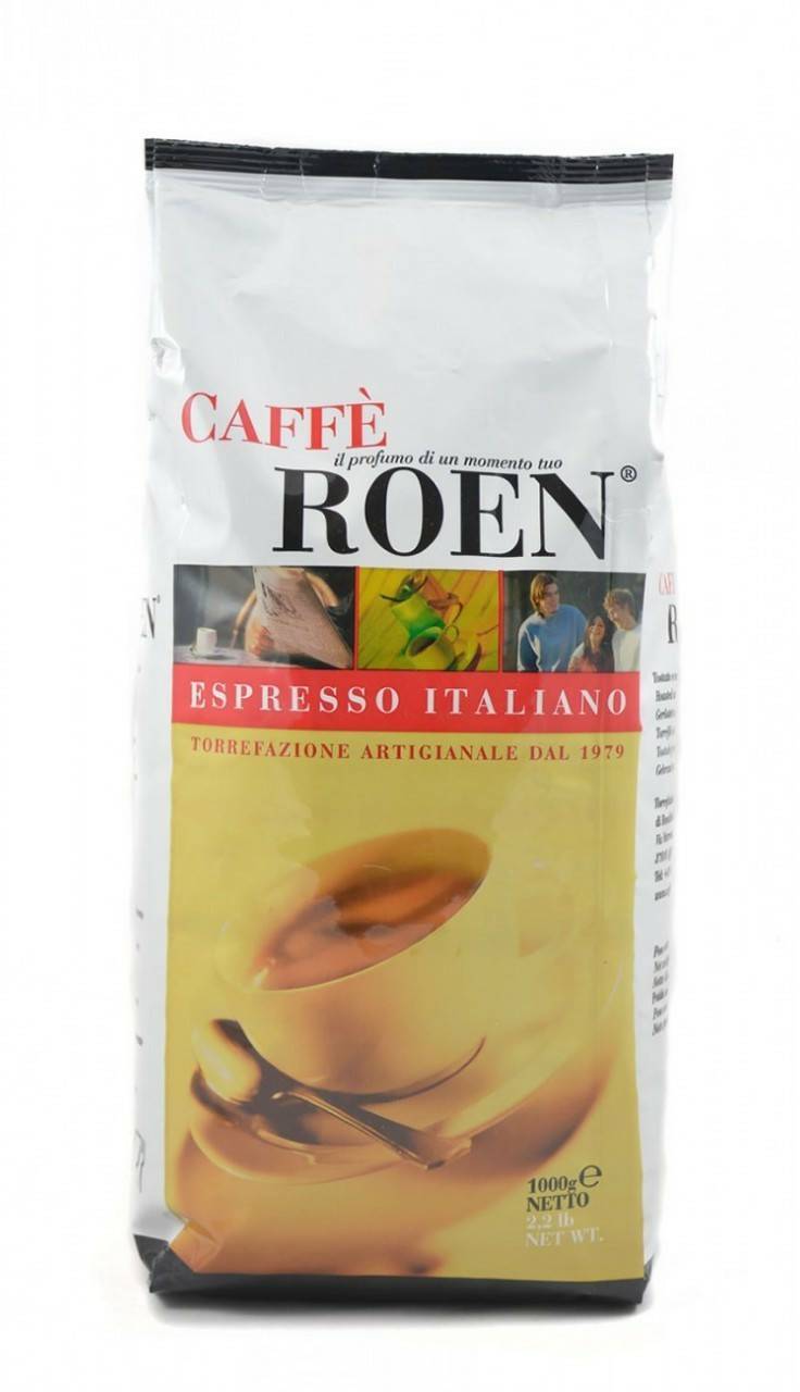 Caffè Roen Espresso Italiano Extra Bar Espressobohnen (1kg) Kaffee & Espresso