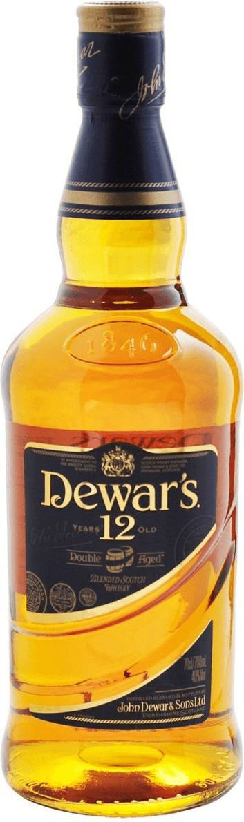 Whisky Dewar's 12 Jahre Double Aged 0,7l 40%