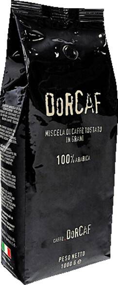 Dorcaf 100% Black Arabica Blend 1kg Kaffee & Espresso