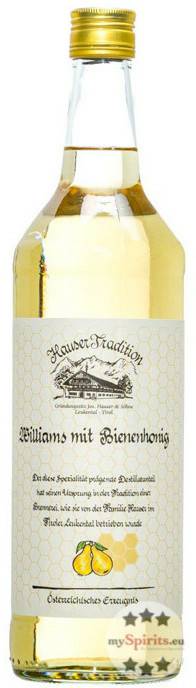 Cognac, Armagnac & Wein Hauser Tradition Williams mit Bienenhonig 1l 35%