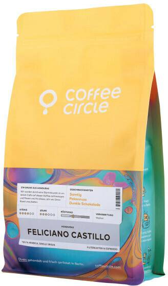 Coffee Circle Feliciano Castillo Kaffee & Espresso ganze Bohne (1kg) Kaffee & Espresso