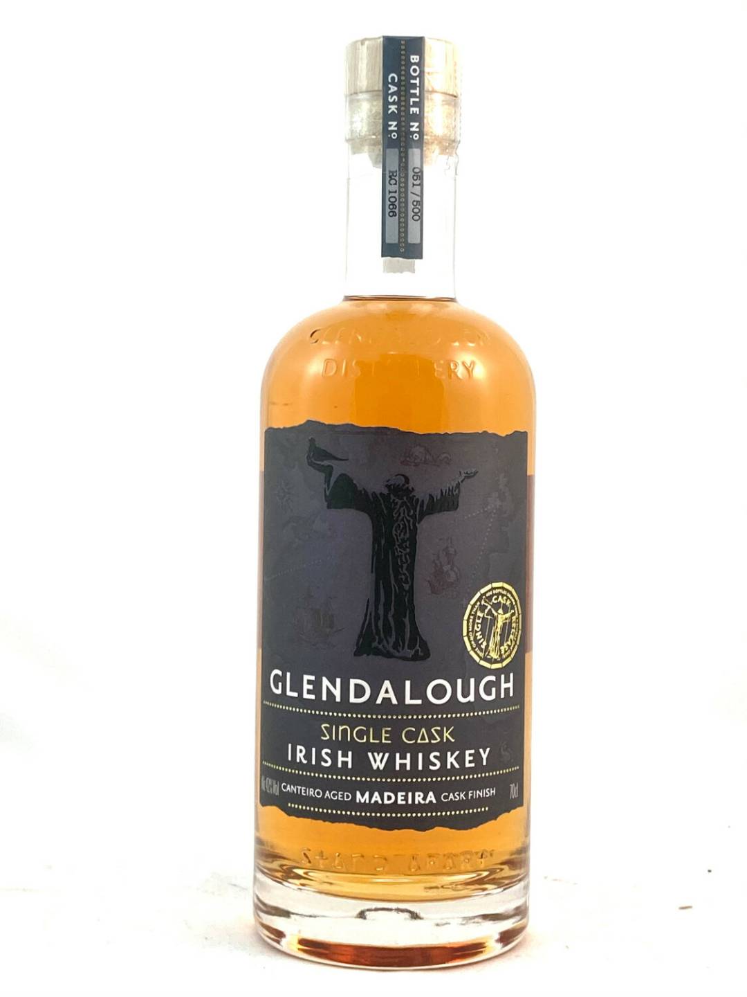 Glendalough Single Cask Irish Whiskey Madeira Finish 0,7l 42% Whisky